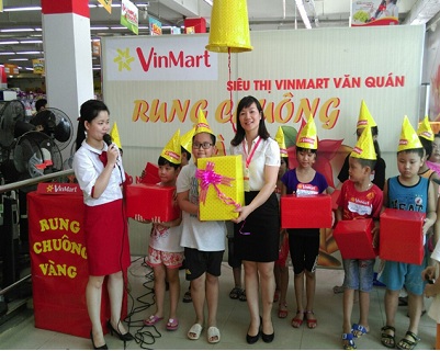 Mừng ngày Quốc tế Thiếu nhi tại VinMart Văn Quán